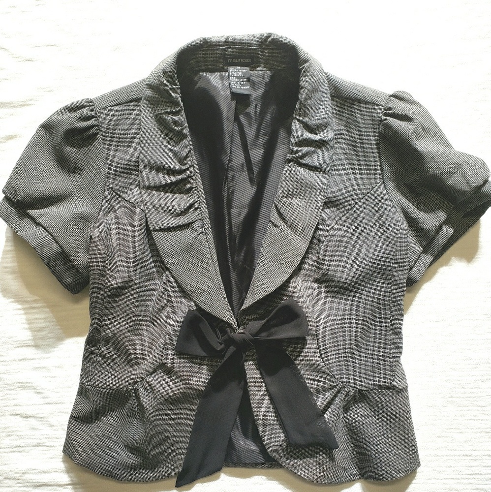 Maurices short sleeve fashion blazer